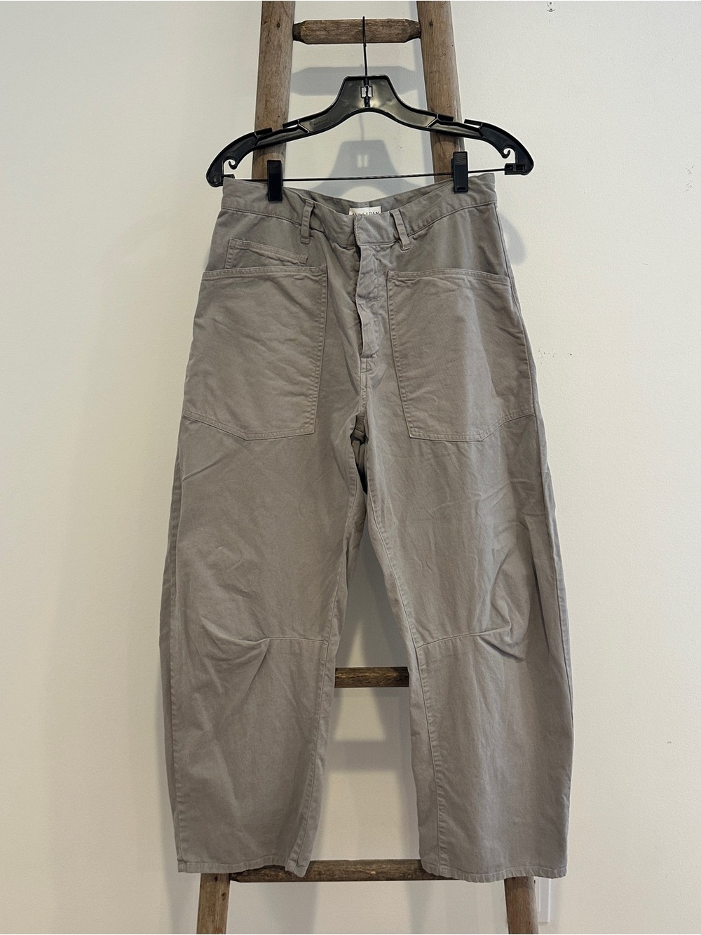 Nili Lotan Light Grey Shon Pant Size 4